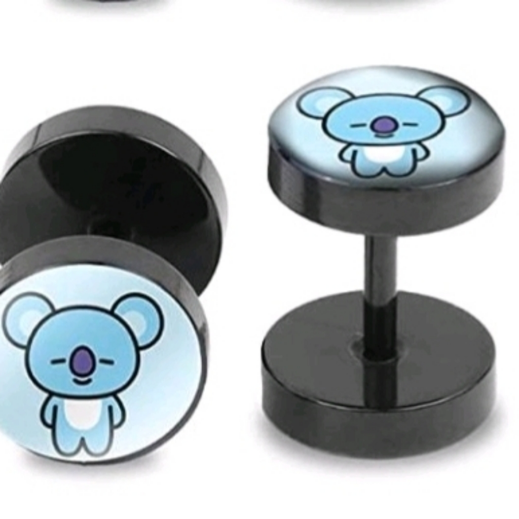 Koya Rm Bt21 Line Friends Bts Bubble Stud Earrings 12$